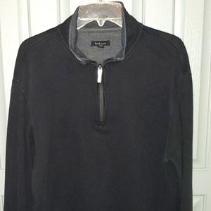 Van Heusen zip front jacket- sweat shirt size Large